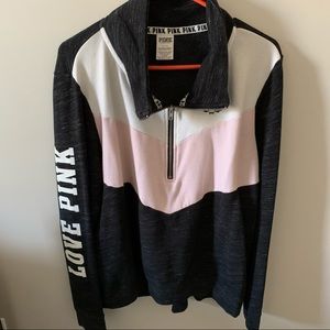 PINK quarter zip